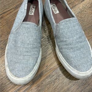 Keds Women's Gray Slip-On Loafers